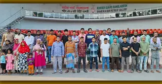 ভারতে কারাভোগ শেষে দেশে ফিরলো শিশুসহ ৩৩ বাংলাদেশি